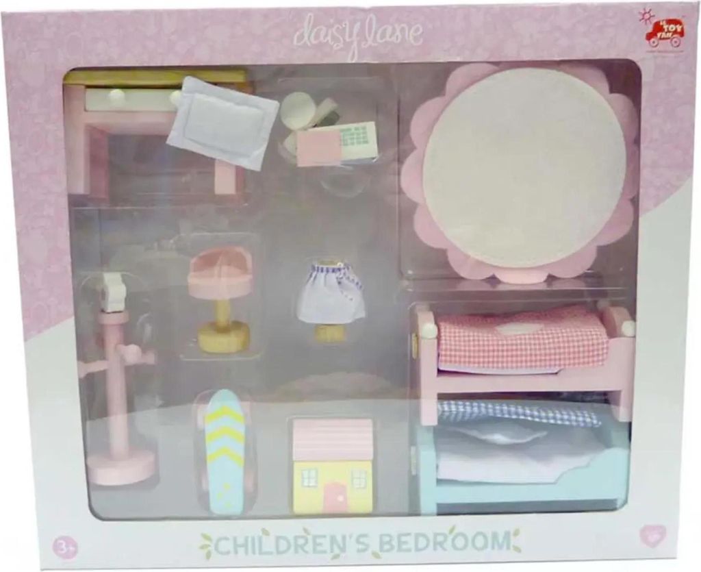 Le Toy Van Puppenhaus Zubehör Kinderzimmer Daisy Lane Produktbild 