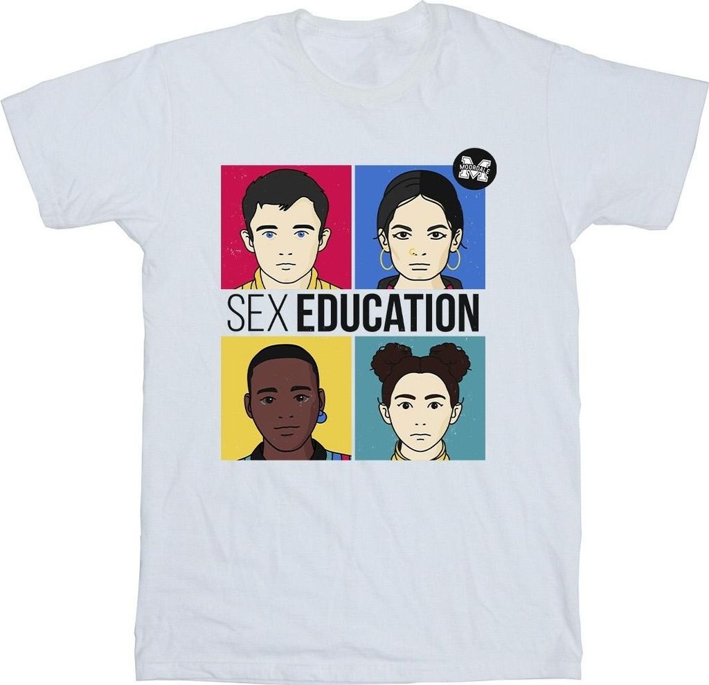 Netflix - " Education" T-Shirt für Herren BI45222 (XXL) Produktbild 