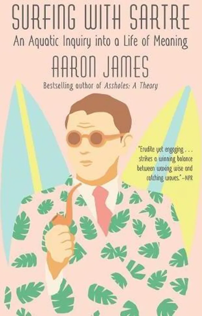 Livre Surfing with Sartre par Aaron James essai philo aquatique