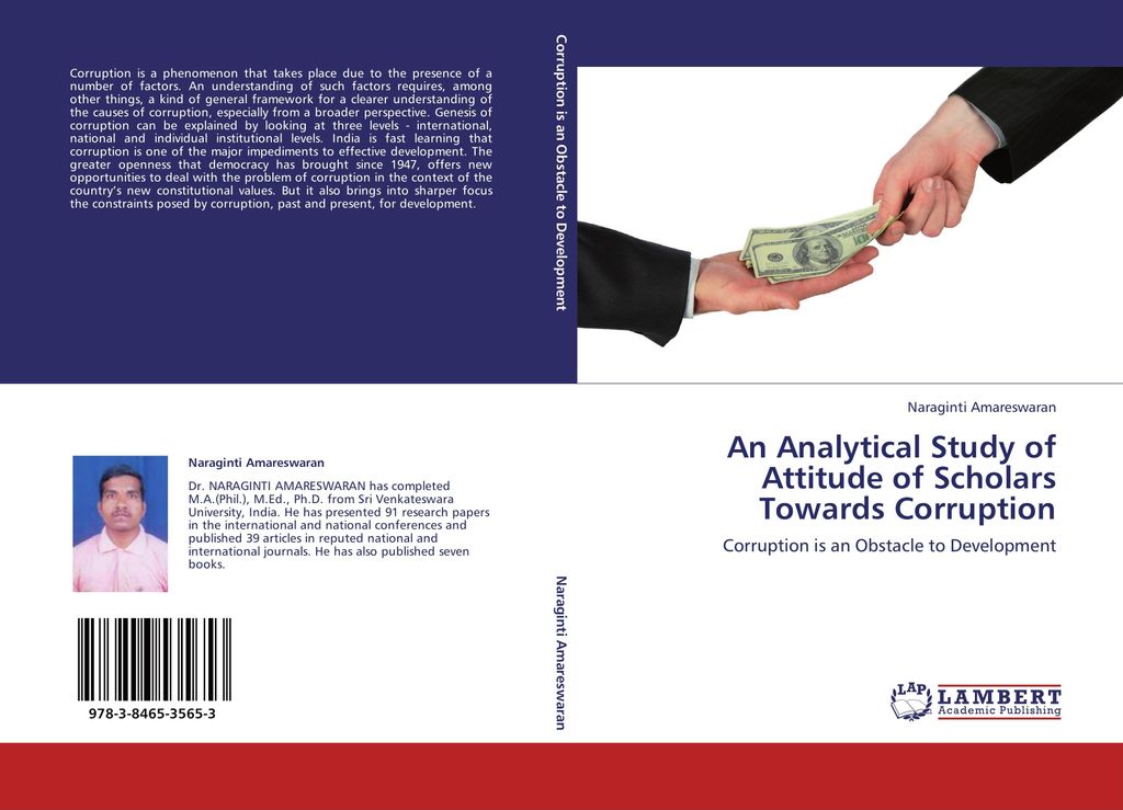 An Analytical Study of Attitude of Scholars Towards Corruption