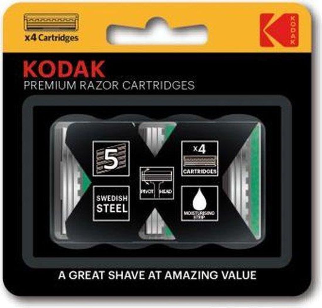 Kodak Premium Razor 5 scheermesjes 4 pack
