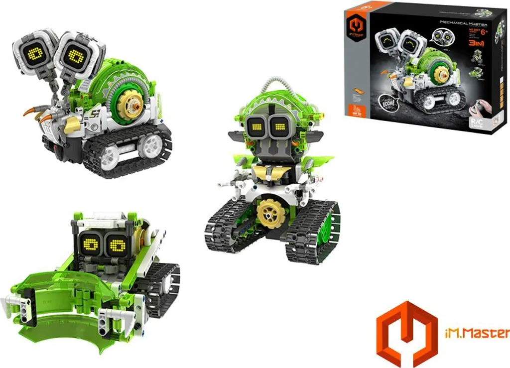 Kit Robot Escargot 3 en 1 RC iM.Master avec Télécommande 13,5x21x18 cm