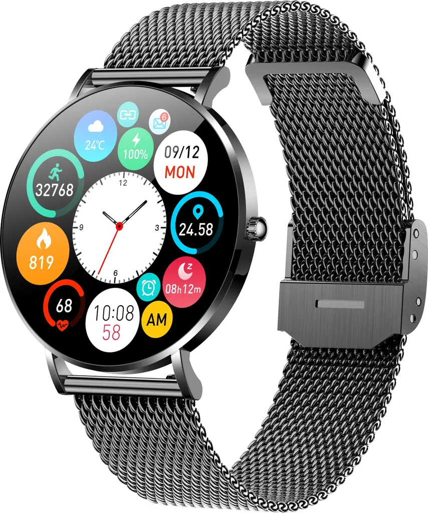 Regala CARNEO Phoenix HR Nero: L'Orologio Smart che Tutti Vogliono