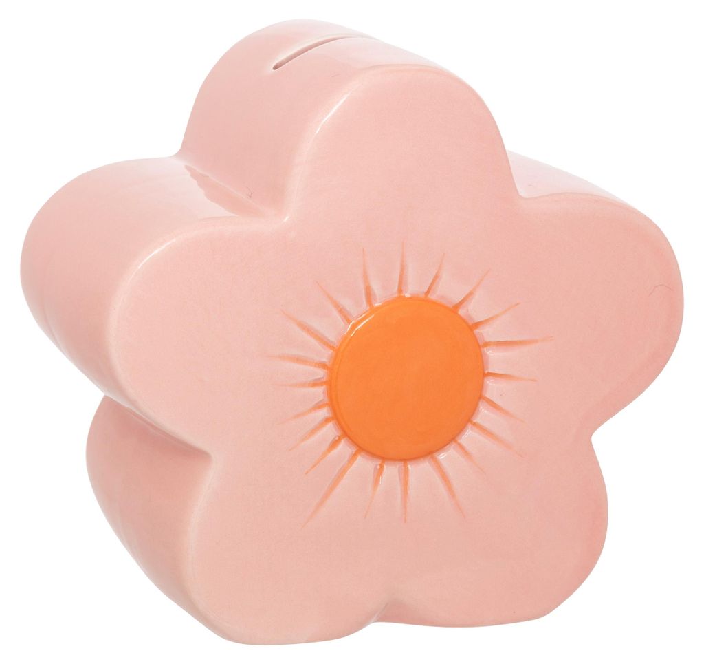 Spardose aus Keramik Blume FLOWER Produktbild 
