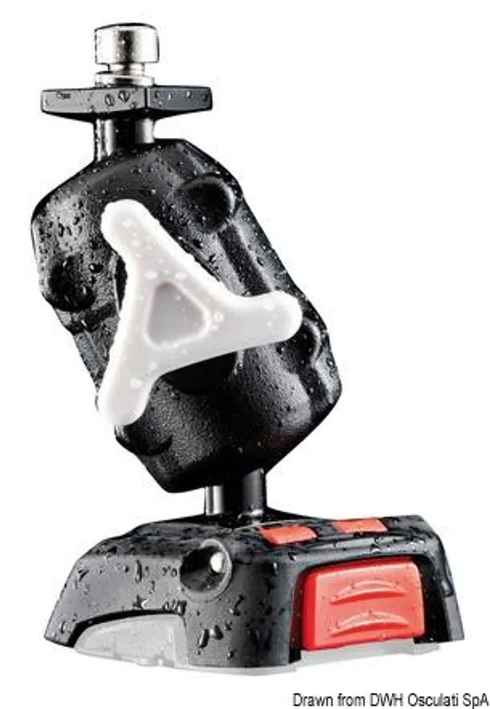 ROKK Mini corps rotatif support en aluminium qualité marine