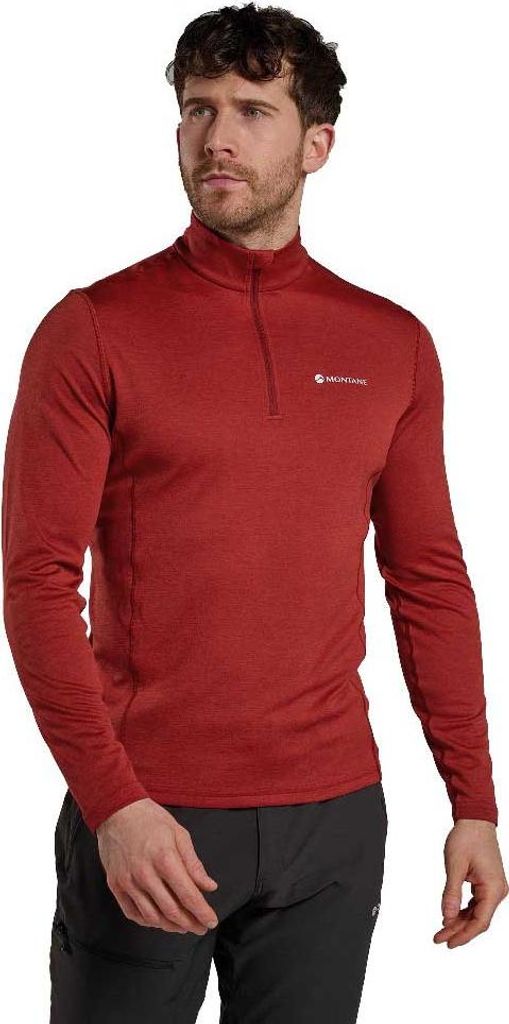 Montane Dart Halbreißverschluss-sweatshirt Rot S Mann Rot S