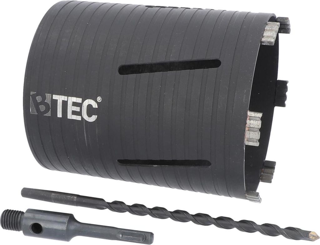 NEXT GENERATION Diamant Bohrkrone Beton Nutzlänge 180 mm 142 mm SDS-plus kurz 100 mm mit Zentrierbohrer