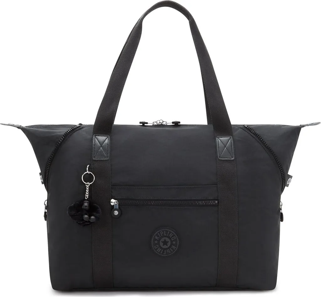 Kipling ART M Noir Noir 608-01-00139 : Sac de Voyage Polyvalent Chic
