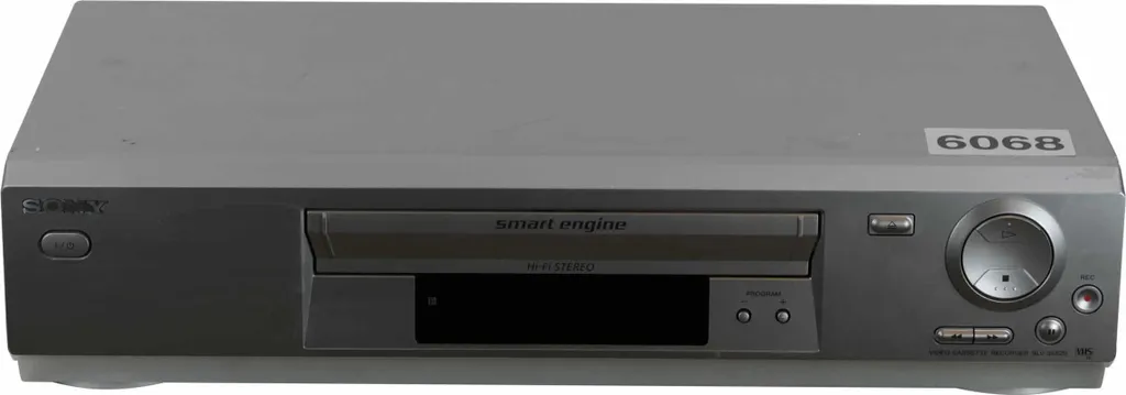 Magnétoscope Sony SLV-SE620 VHS Hi-Fi Stéréo avec Smart Engine Argent
