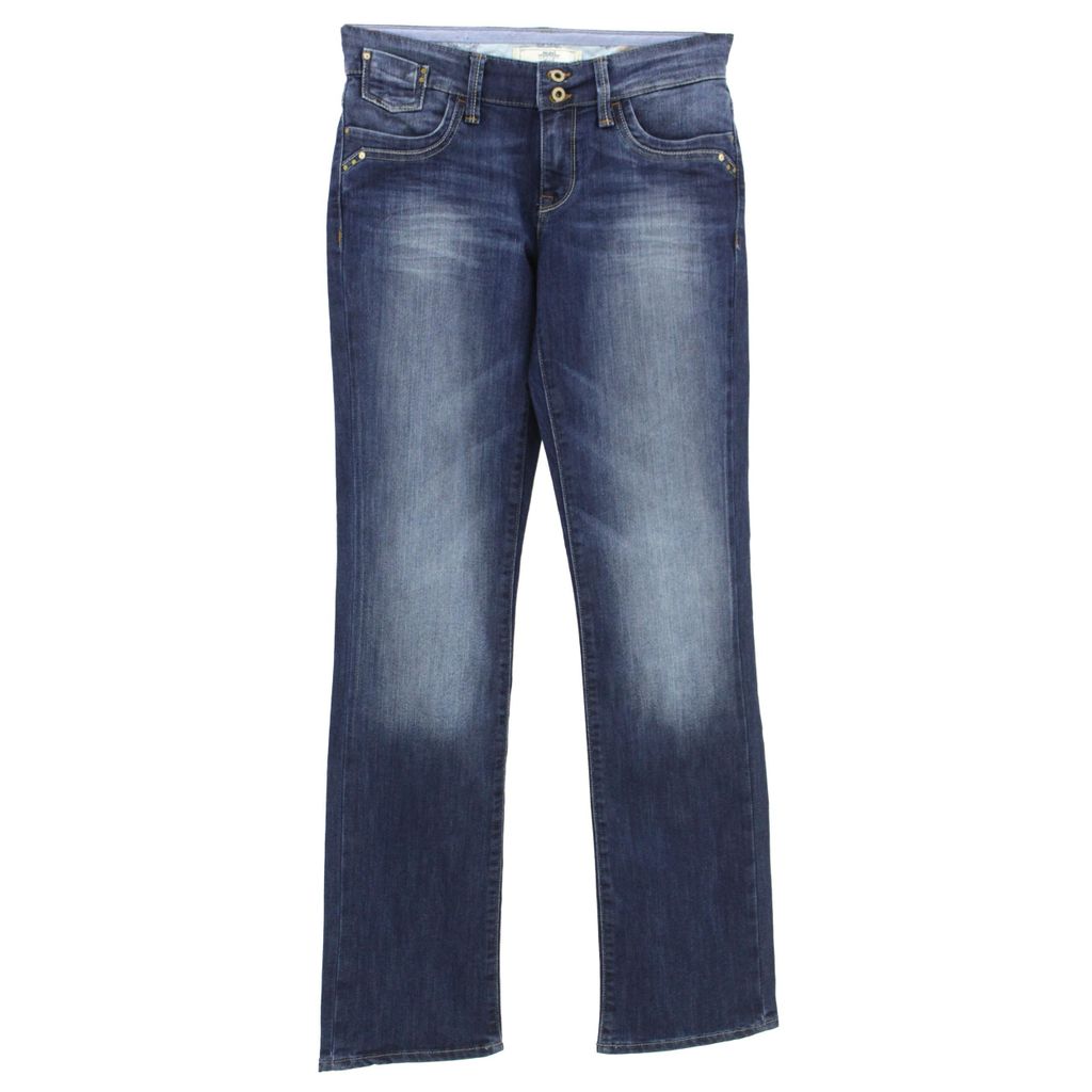 17777 Mavi, Mona, Damen Jeans Hose, Stretchdenim, dark uptown soho, W 28 L 36