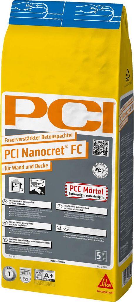 PCI Nanocret FC Betonspachtel 5 kg Beutel Immagine del prodotto 