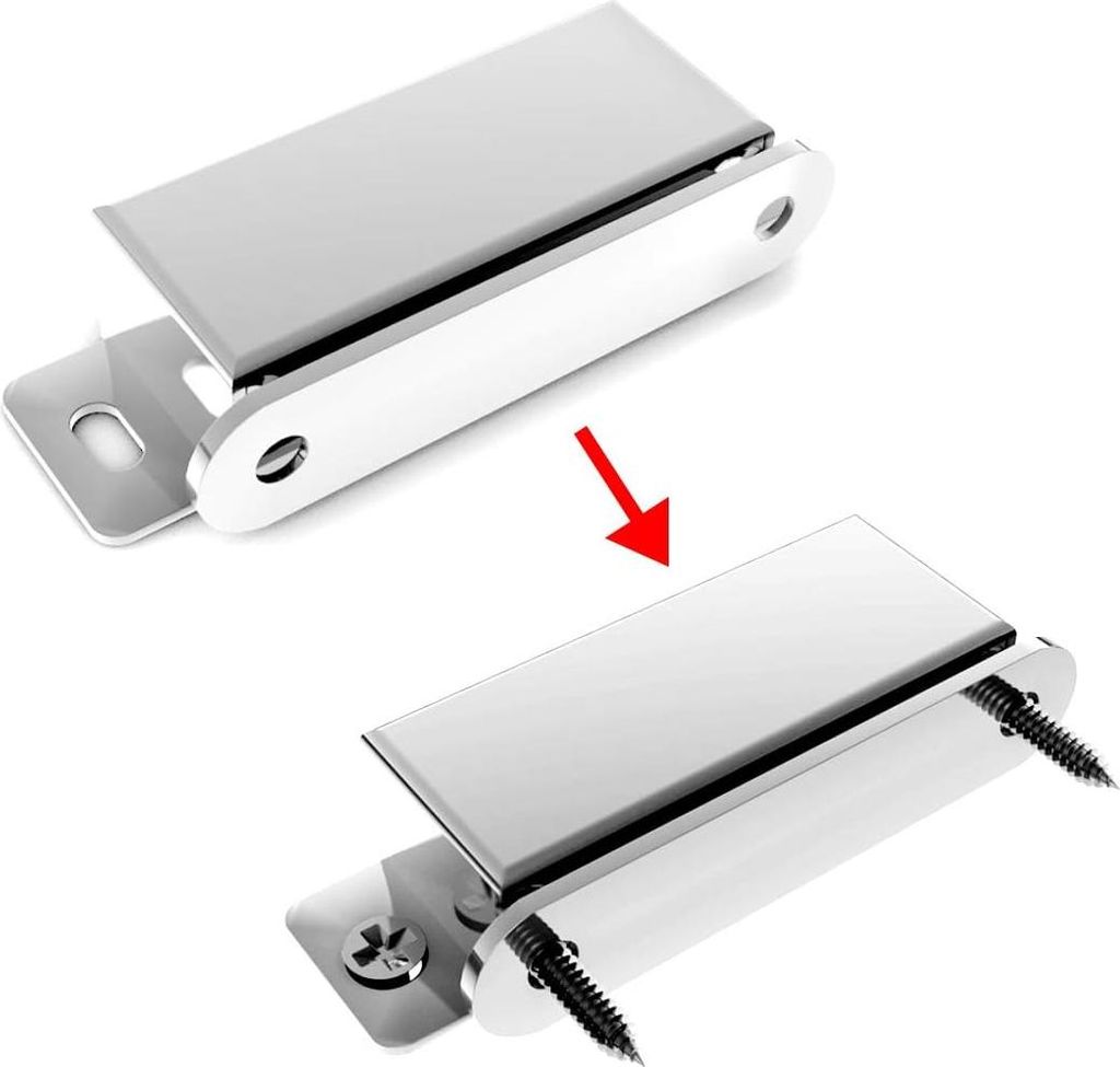 Magnetische Türstopper Set von 4 - 6 kg Starke Magnete für Schränke und Türen