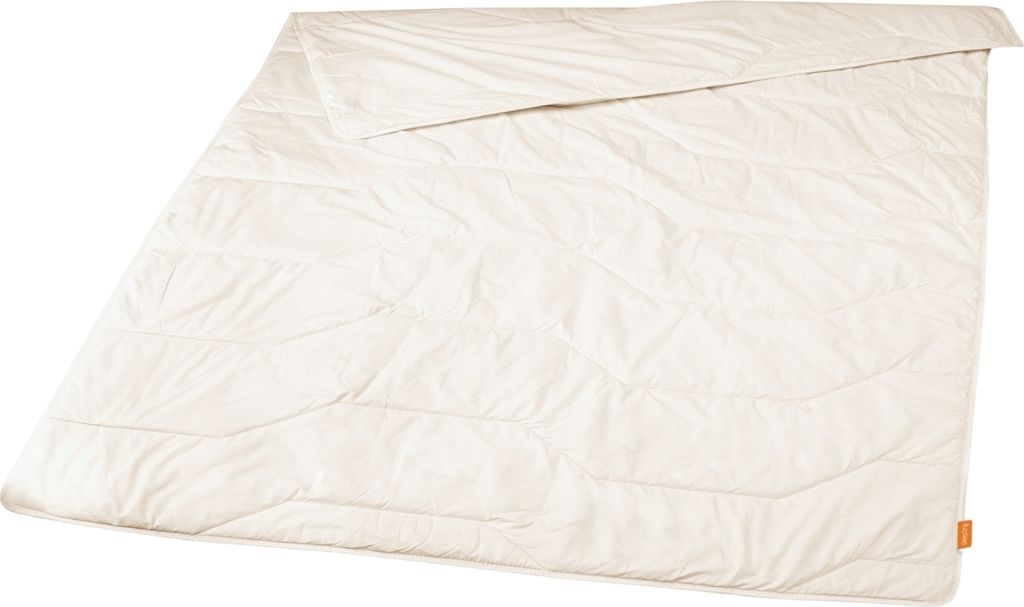 sleepling Sommerdecke Lyocell Lyocell Baumwolle leichte Bettdecke 135 x 200 cm, weiß