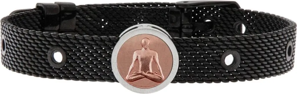 Bracciale Talent Jewels TJA-5-10-02-2-215 Nero | Accessorio Streetwear