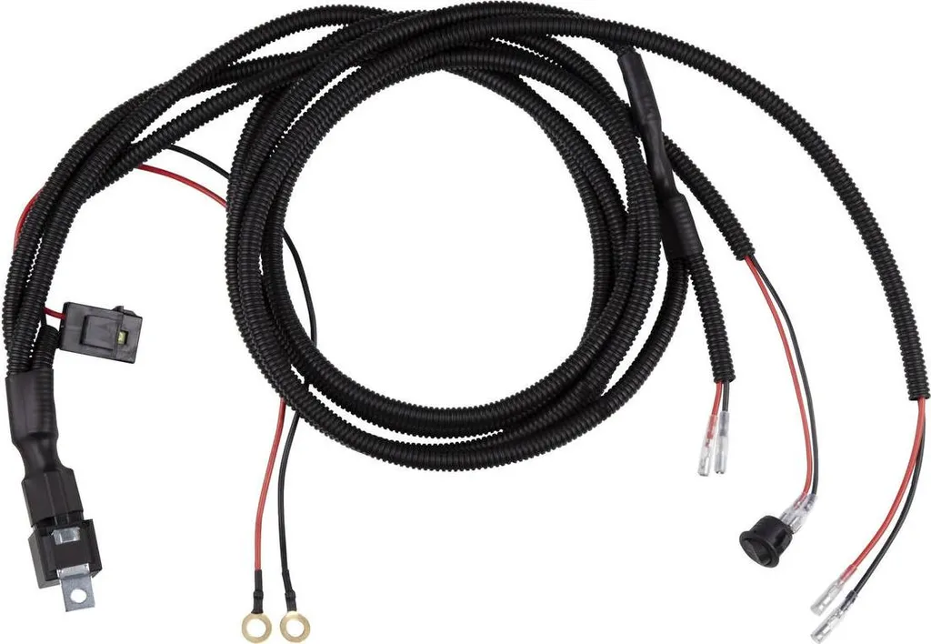 Kit faisceau électrique 12V pour monter des feux LED sur guidon moto