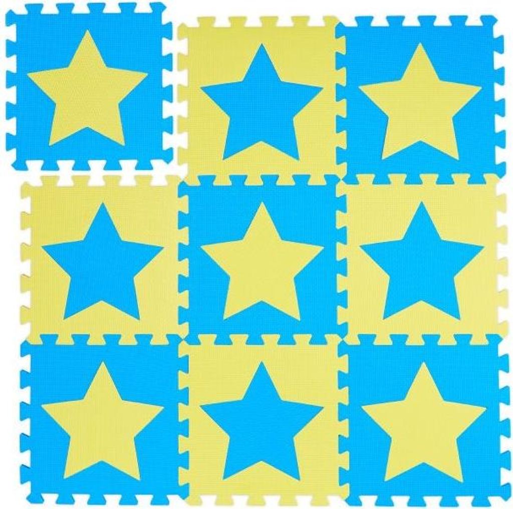 Spielmatte Puzzle, Stern