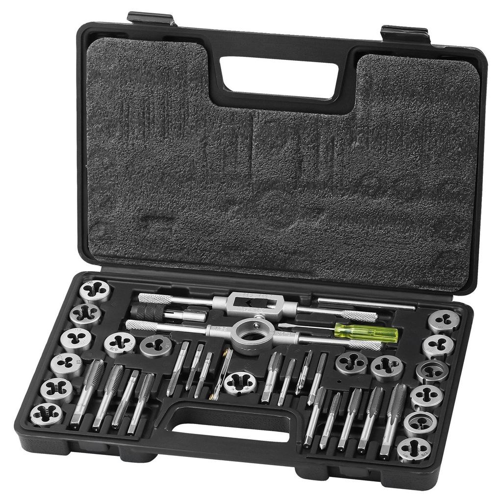 Kit de machuelos VEVOR, 40 piezas, para roscado de Imagen del producto 