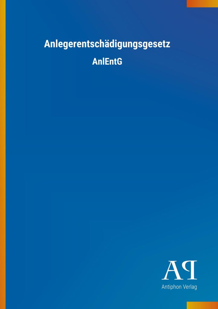 Anlegerentschädigungsgesetz