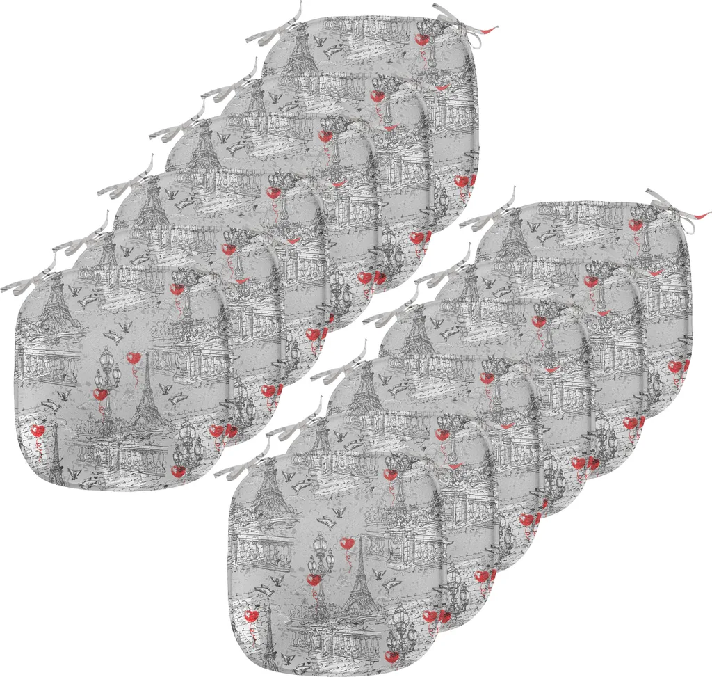 Cuscini Sedie Design Eiffel ABAKUHAUS - Offerta Set 12 Pezzi 40x40