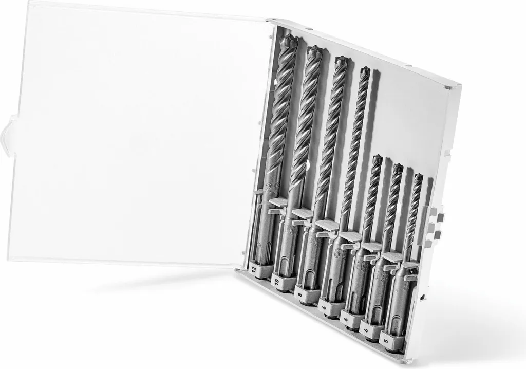 Set 7 Punte Festool 577398 SDS Plus: Potenza e Precisione nel Cemento
