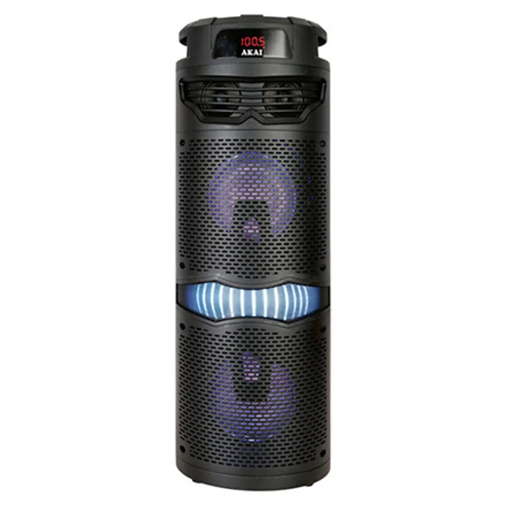 Akai ABTS-636 Enceinte Bluetooth Portative avec Son Puissant et Design Noir