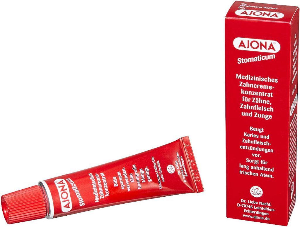 Dr. Rudolf Liebe Successeur Ajona Stomaticum dentifrice Image du produit 