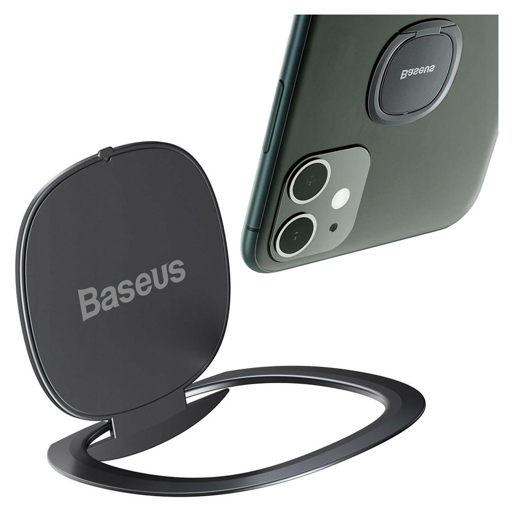 Baseus Ring Telefonhalter Grau Produktbild 