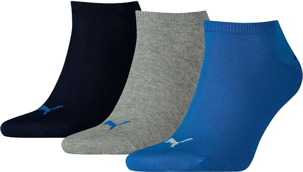 PUMA UNI SNEAKER PLAIN 3P blue / grey melange 39-42