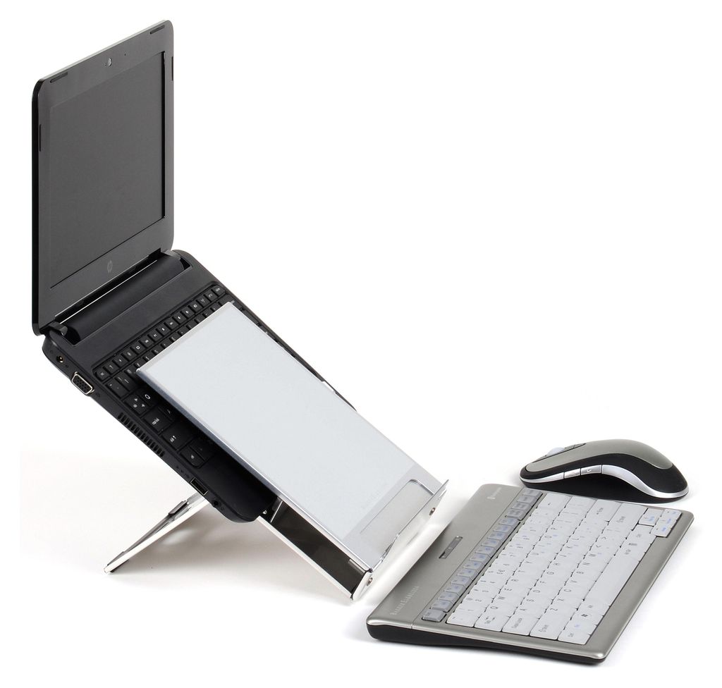 BakkerElkhuizen Ergo-Q 260 - 12", Laptop-Ständer, Grau, Produktbild 