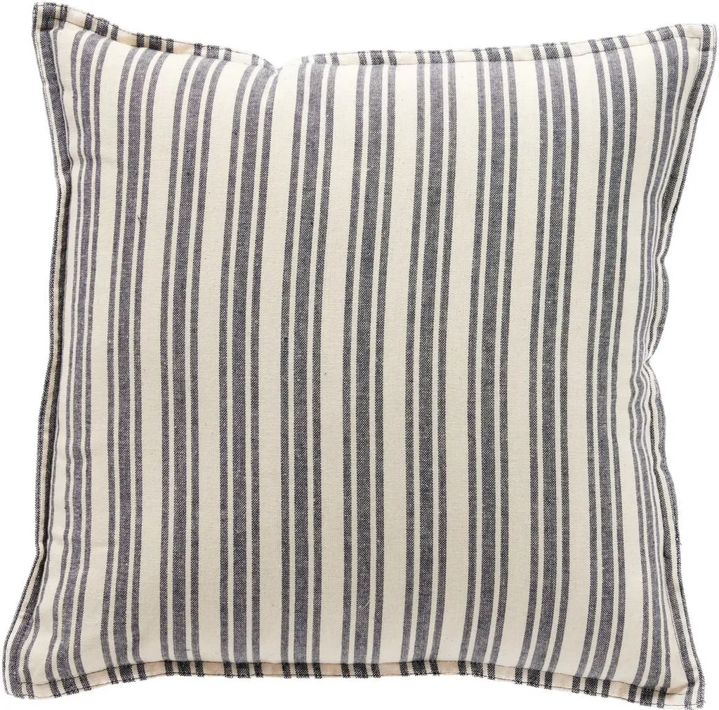 Coussin décoratif BEACH HUT en pur coton 45x45 cm style littoral