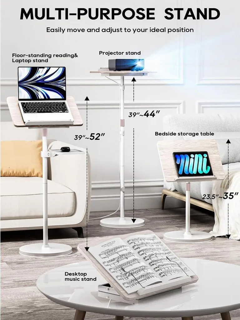 Support de livre stable et durable - Double usage sol/table 10 inclinaisons