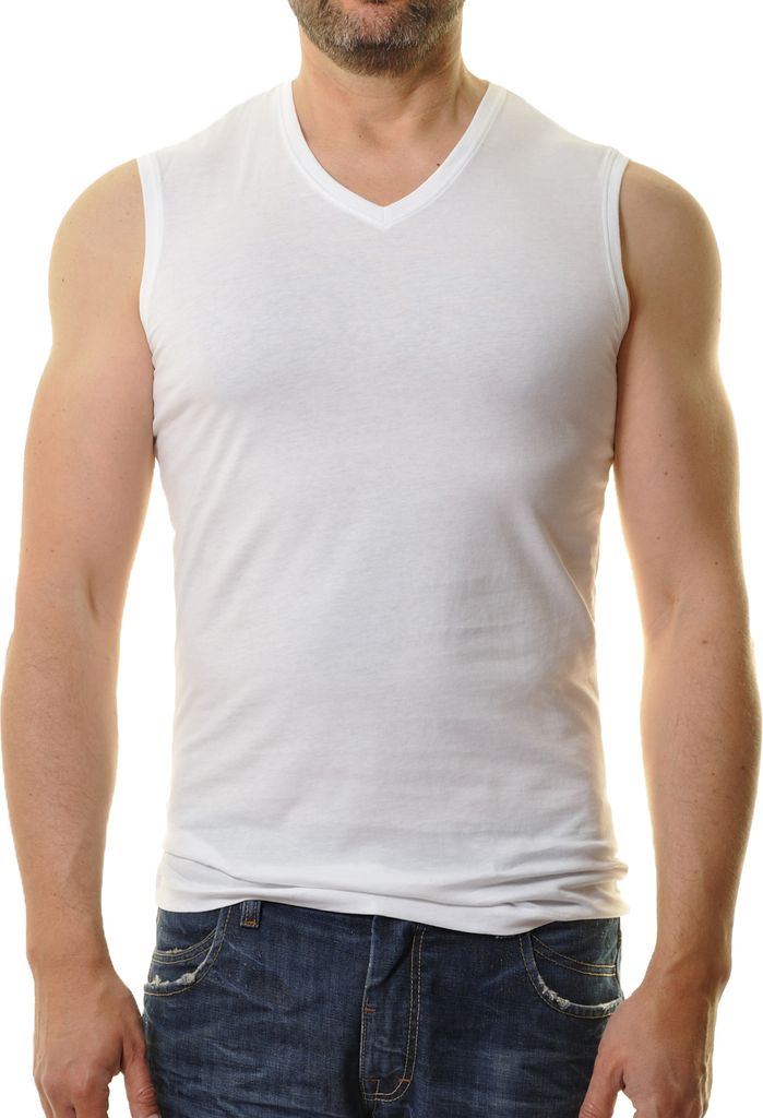 Ragman H-T-Shirt Bodywear V-Neck