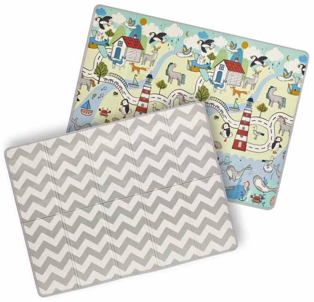 Tapis de jeu réversible KinderKraft - Matty 2 Image du produit 