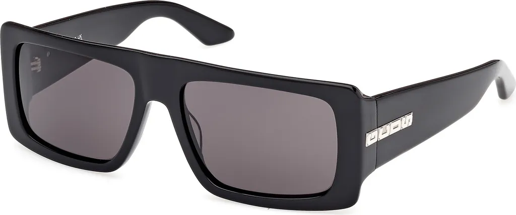 Lunettes de soleil GCDS GD0053 01A noir brillant 56/16/135 Luxe