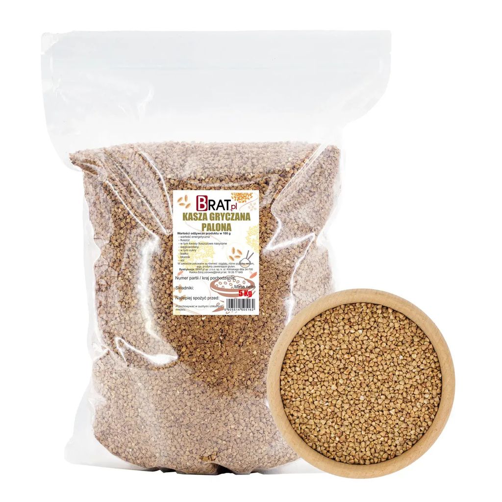 Grano saraceno tostato 5 kg Brat.pl Immagine del prodotto 