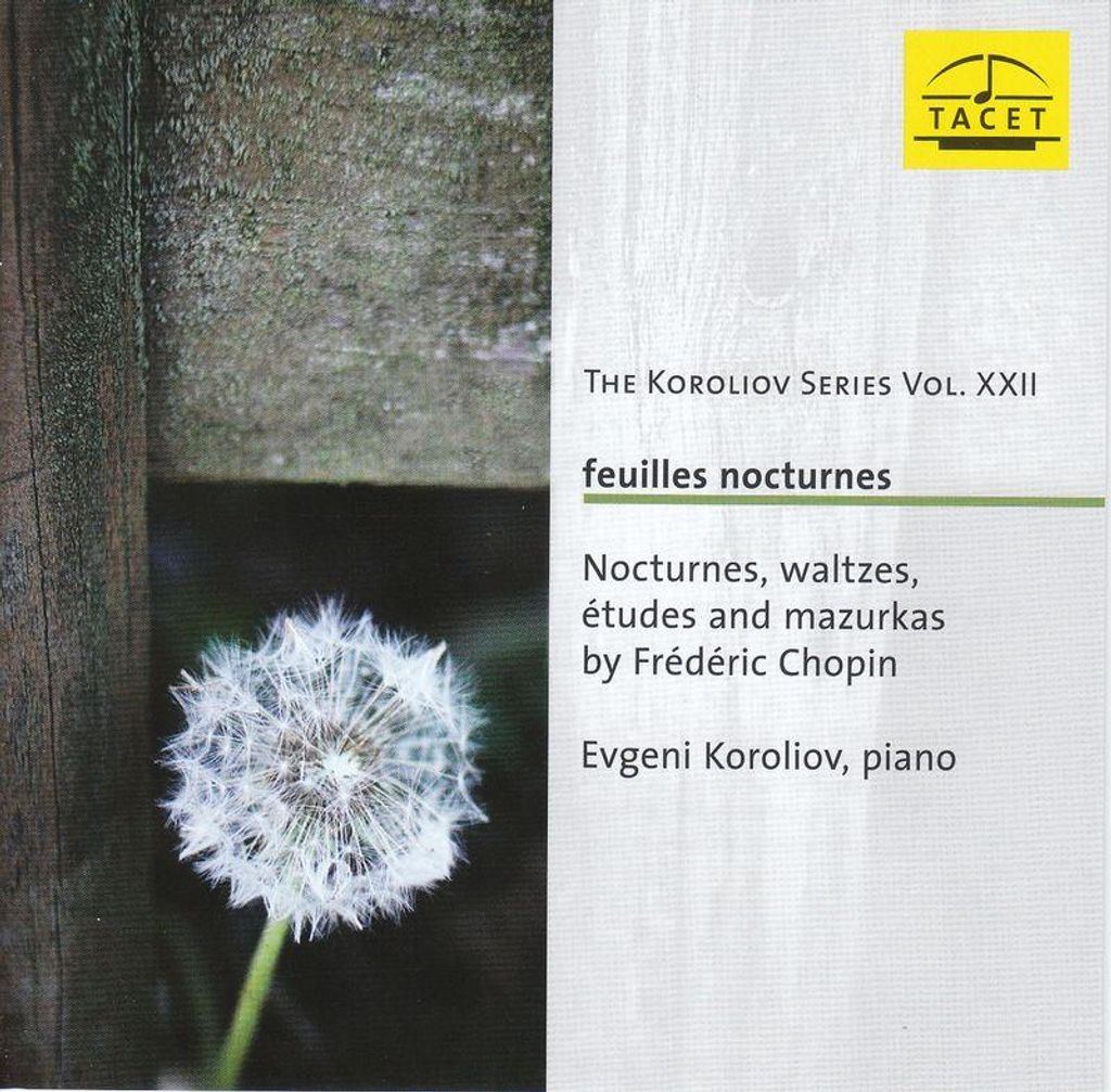 Frederic Chopin (1810-1849): Klavierwerke - Tacet - (CD / K)