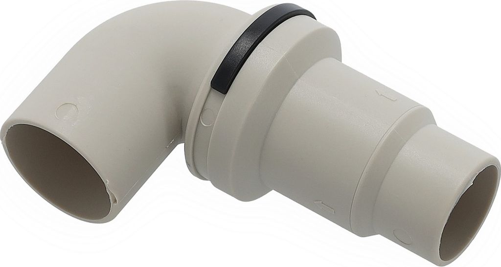 Rückschlagventil mit 1 1/2'' und 1 1/4'' Zoll Ab-/Zulauf Stil/Form: 90° Winkel