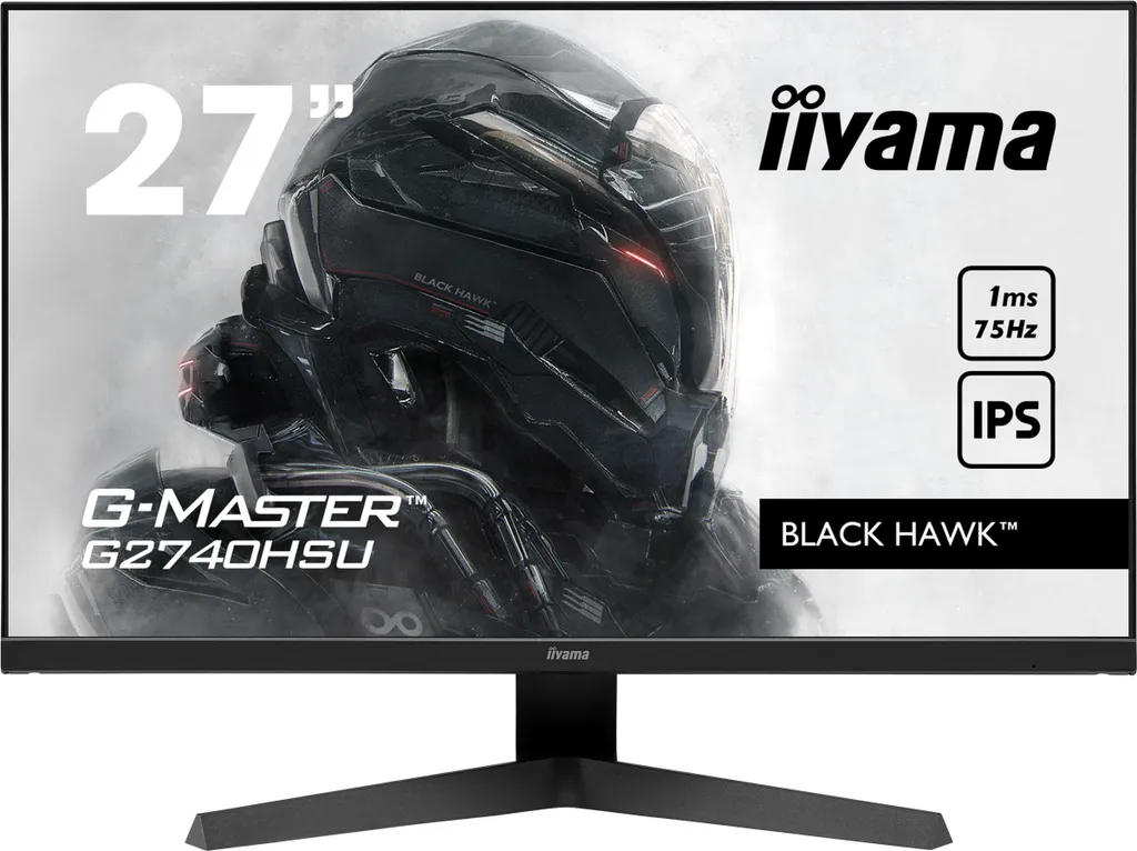 Écran PC Gamer 27 Pouces Iiyama G2740HSU-B1 Dalle IPS 1ms de Réponse