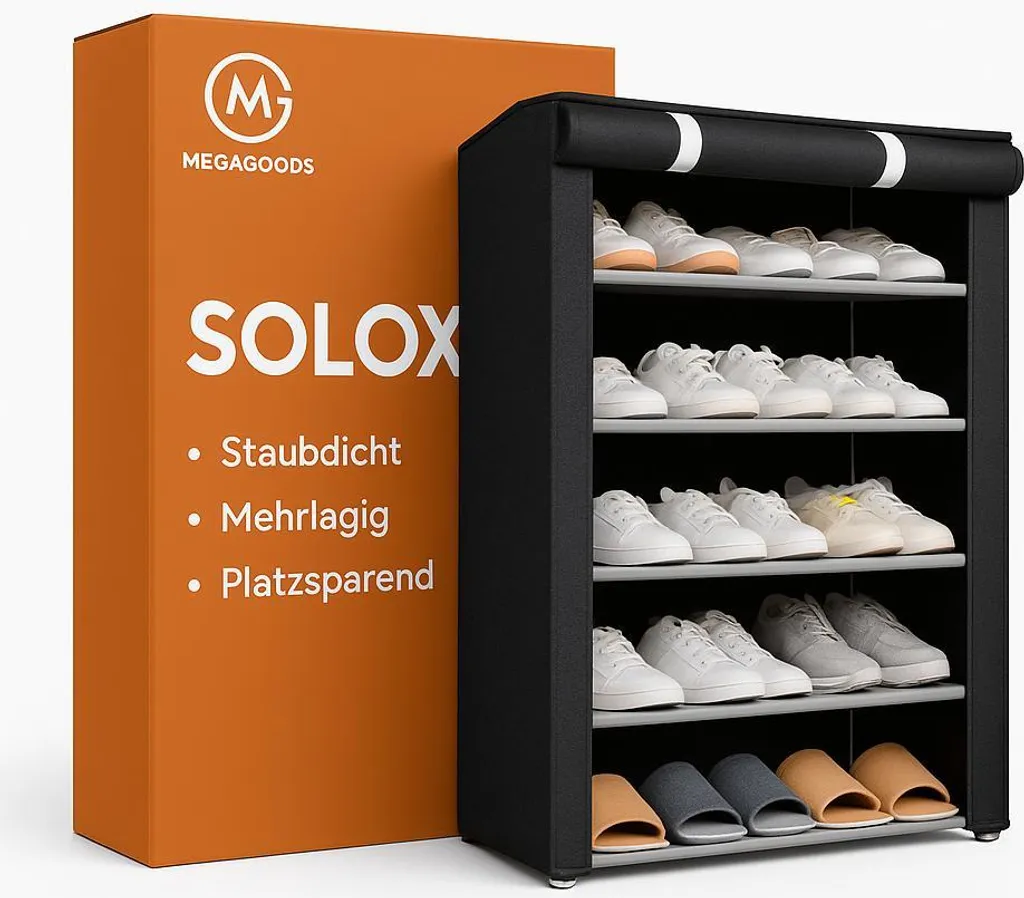 Étagère à chaussures étanche à la poussière multicouche modèle FR-01