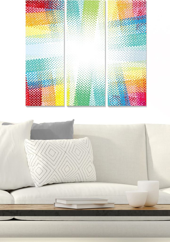 Wallity, MDF8439646- BNC3668, Bunt, Leinwandbilder, 70 x 50 cm, 100% MDF (Dicke: 3 mm)