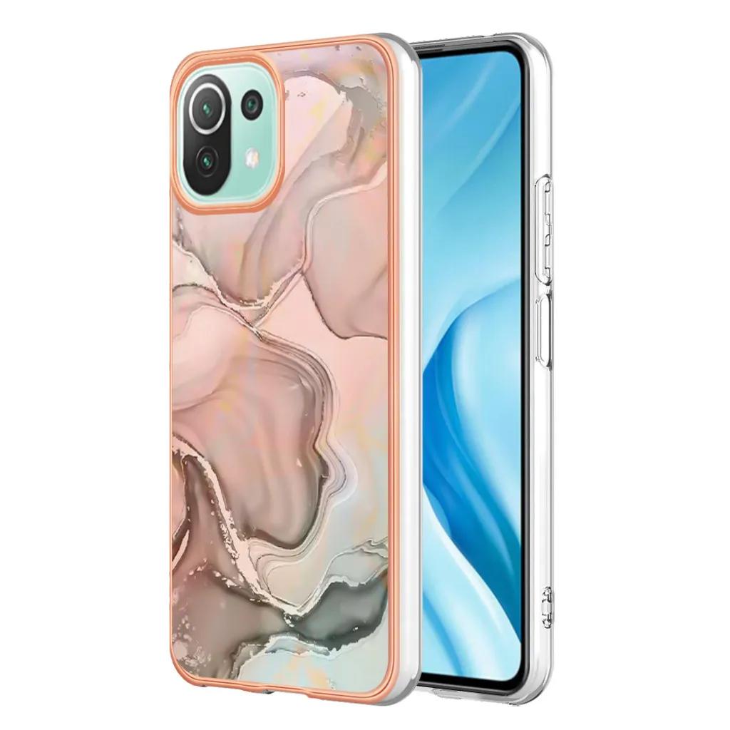 Custodia Xiaomi Mi 11 Lite - Cover Silicone TPU Antiurto Crème Elegante