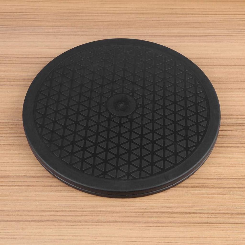 Rotierende Unterstützung, Schwarz 360° 10'' Plateforme Rotative Plateau Tournant Support De Base Rotatif pour Moniteur TV Hot XX