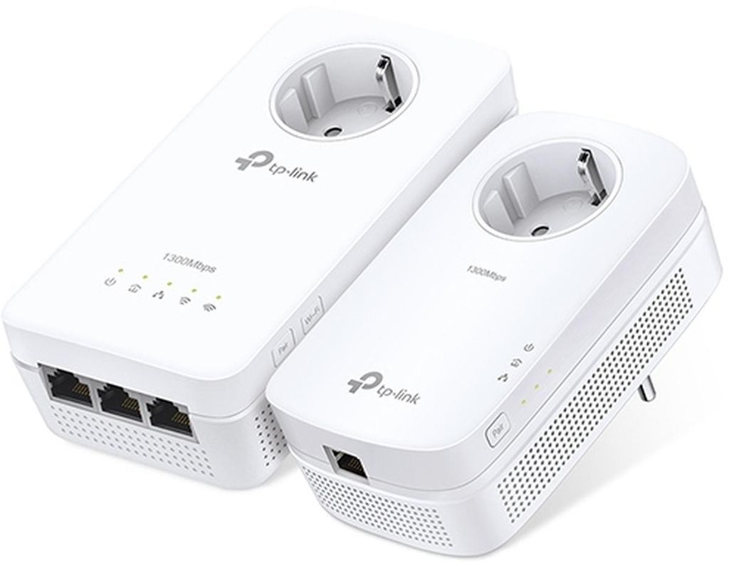 TP-Link TL-WPA1300P KIT 1300 Mbit/s Vestavěný ethernetový Obrázek produktu 