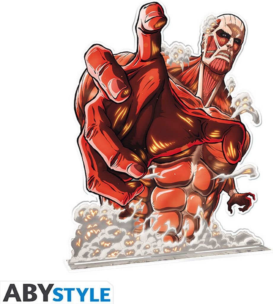Attack on Titan XXL Acryl-Aufsteller Colossal Titan (24 cm)