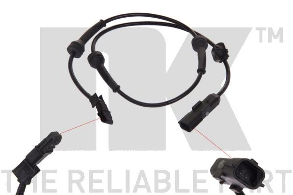 Sensor, Raddrehzahl (1440-48306) passend für Renault