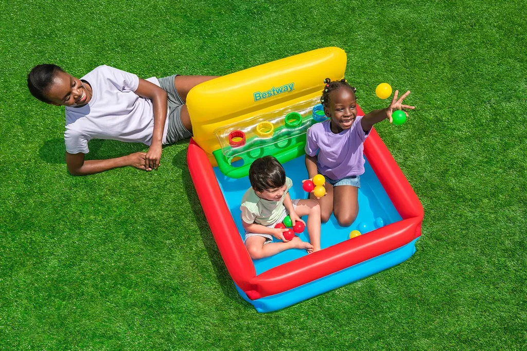 Piscine à Balles Sécurisée Sort 'n Play Bestway : Jeu Sans Risque - 2