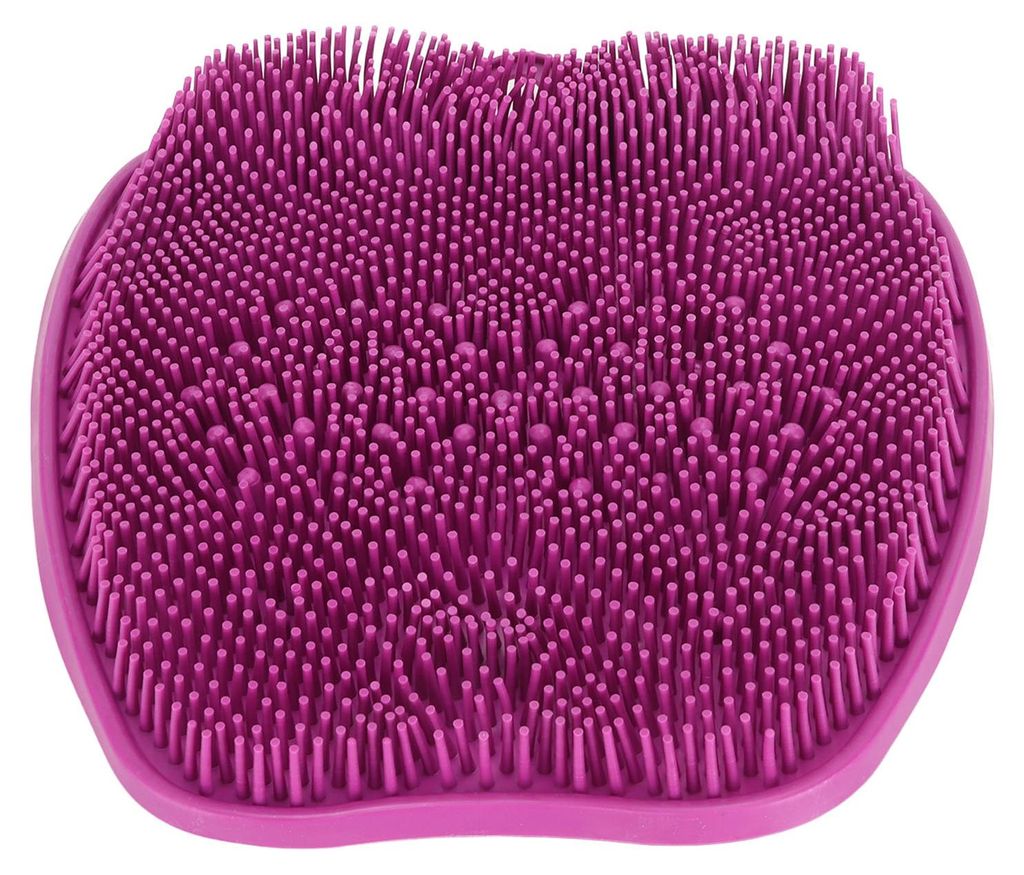 Lave-pieds pour douche, forme fruit, ventouse Image du produit 