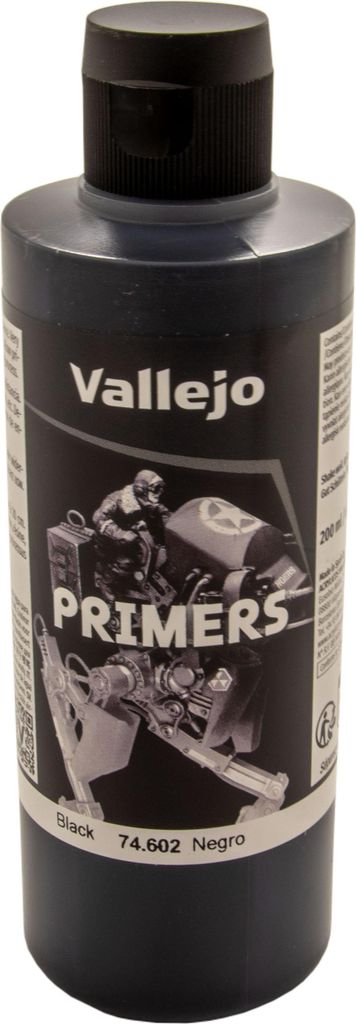 Vallejo Primer Black 200ml 74.602 Produktbild 