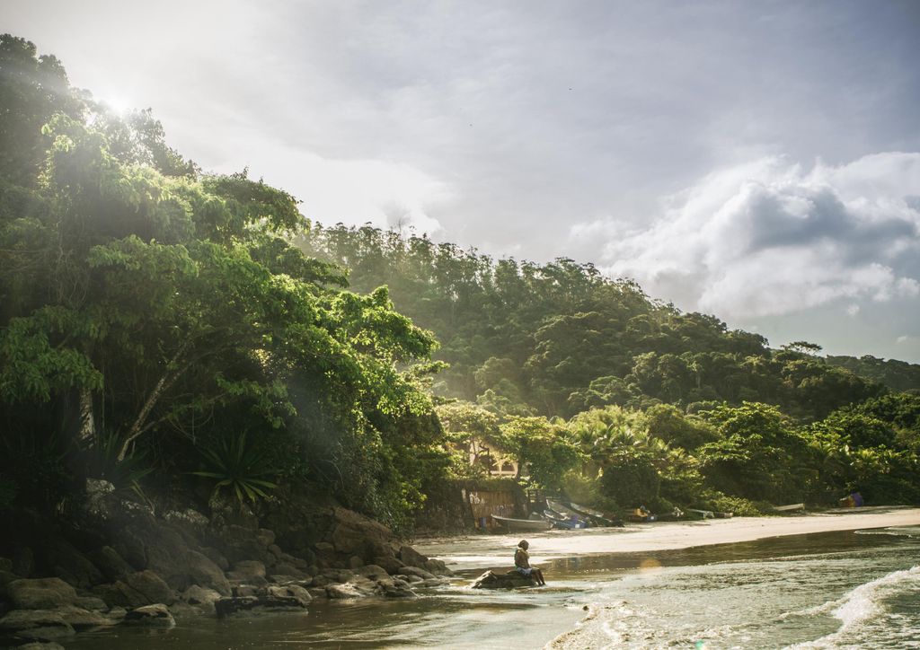 hansepuzzle 97766 - Idyllische Landschaft Puzzle, 260 Teile, Natur, 41,0 x 28,0cm mit hochwertiger Aufbewahrung, Kartonbox & Beutel