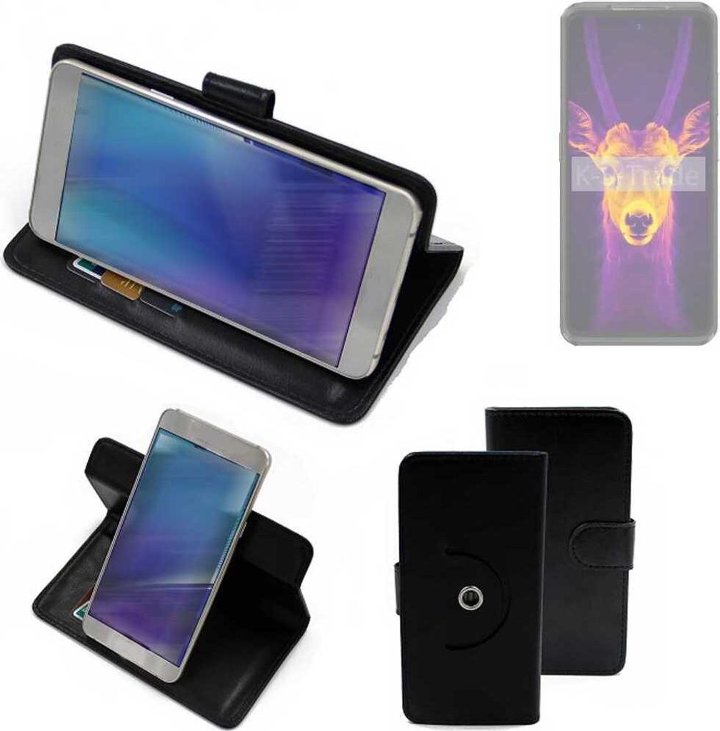 K-S-Trade Case Schutzhülle Handyhülle kompatibel mit Ulefone Armor 25T Flipcase Smartphone Cover Handy Schutz Tasche Klapphülle Walletcase